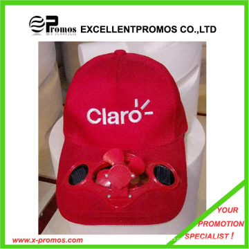 Оптовые дешевые солнечный Hat Cap вентилятор с логотипом Custom (EP-C7071)
